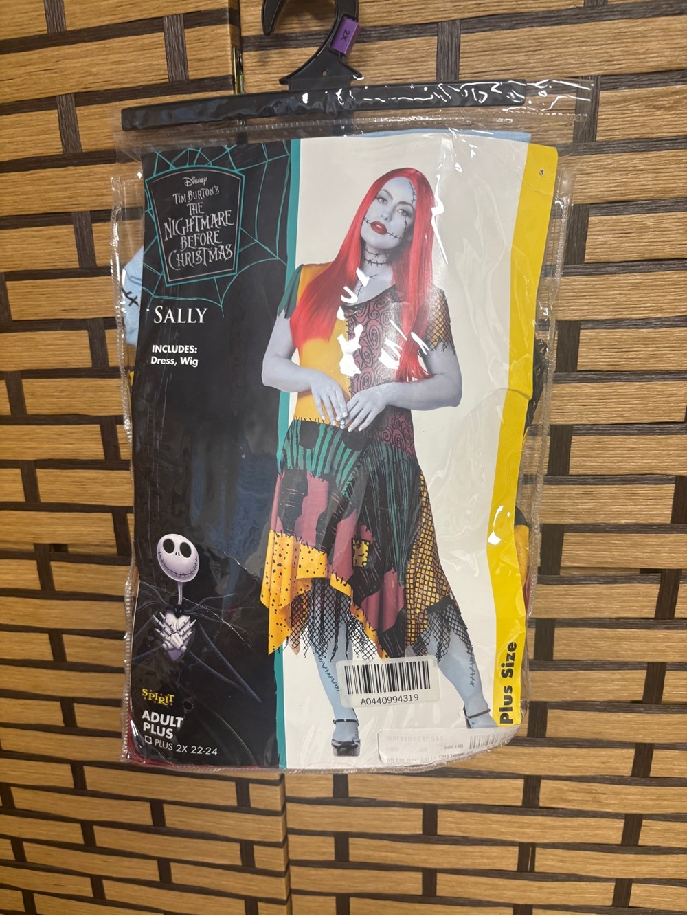 Spirit Halloween nightmare before Christmas sally costume Size 2X